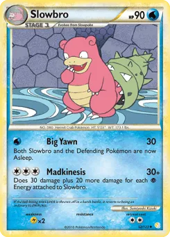 Slowbro 52/123 HeartGold & SoulSilver