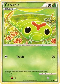 Caterpie 57/123 HeartGold & SoulSilver