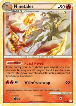Ninetales 7/123 HeartGold & SoulSilver