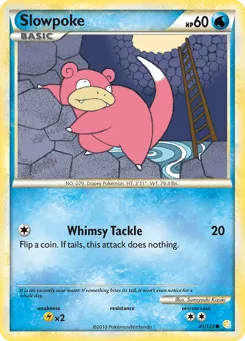 Slowpoke 81/123 HeartGold & SoulSilver