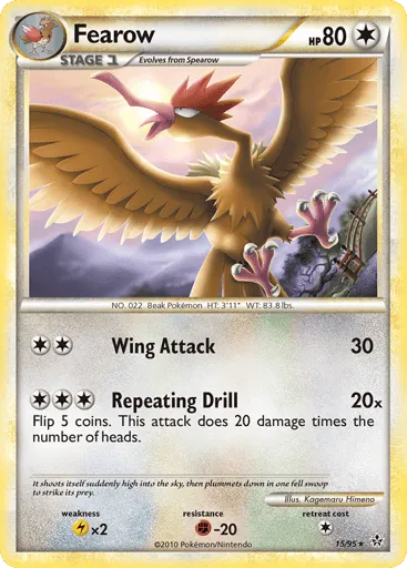 Fearow 15/95 HS—Unleashed