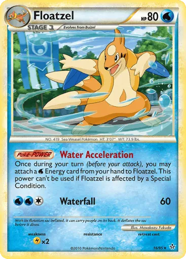 Floatzel 16/95 HS—Unleashed