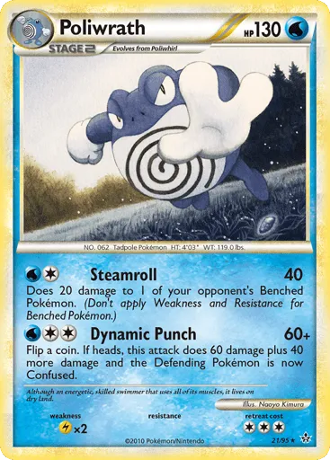 Poliwrath 21/95 HS—Unleashed