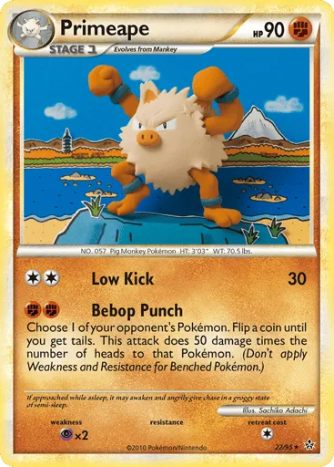 Primeape 22/95 HS—Unleashed