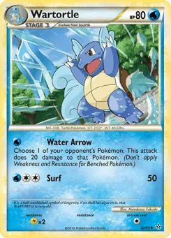 Wartortle 42/95 HS—Unleashed
