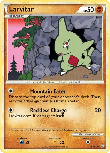 Larvitar 50/95 HS—Unleashed