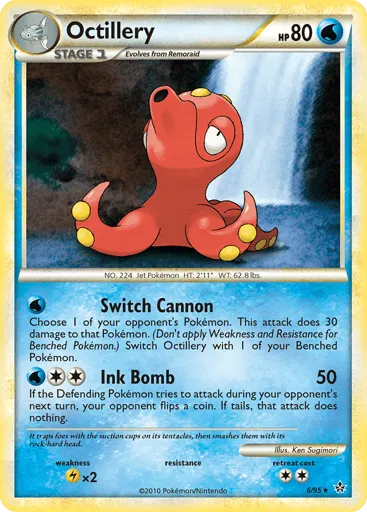 Octillery 6/95 HS—Unleashed