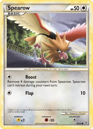 Spearow 62/95 HS—Unleashed