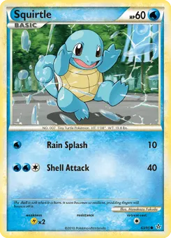 Squirtle 63/95 HS—Unleashed
