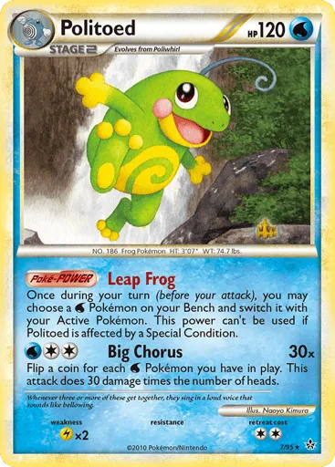 Politoed 7/95 HS—Unleashed