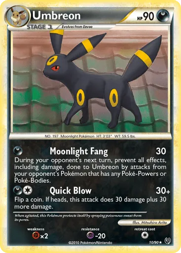 Umbreon 10/90 HS—Undaunted