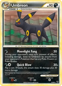 Umbreon 10/90 HS—Undaunted