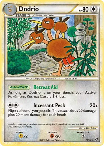 Dodrio 11/90 HS—Undaunted