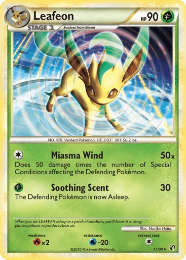 Leafeon 17/90 HS—Undaunted