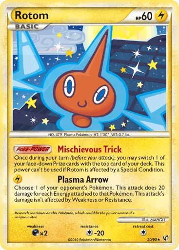 Rotom 20/90 HS—Undaunted