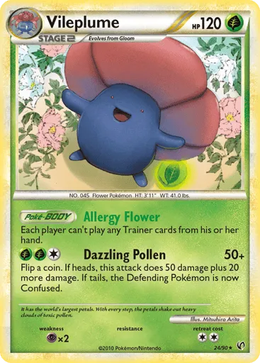 Vileplume 24/90 HS—Undaunted