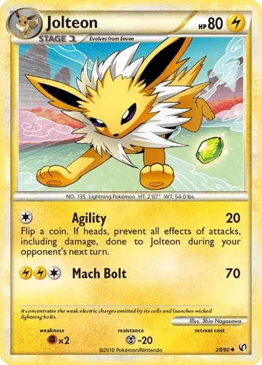 Jolteon 28/90 HS—Undaunted