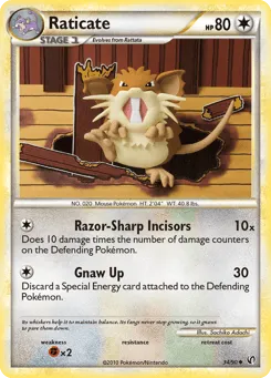 Raticate 34/90 HS—Undaunted