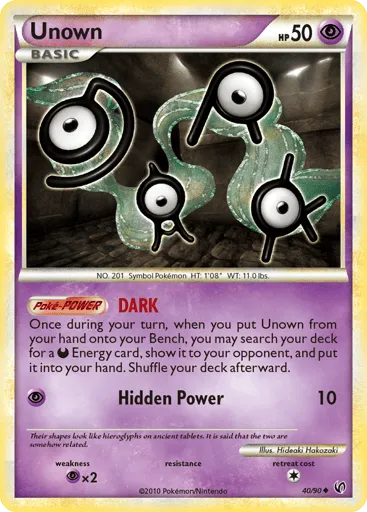 Unown 40/90 HS—Undaunted