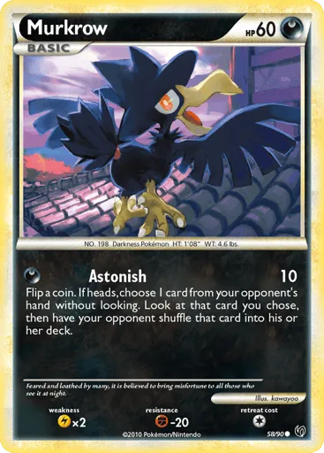 Murkrow 58/90 HS—Undaunted