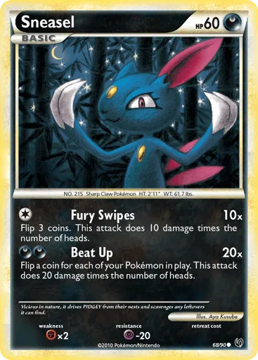 Sneasel 68/90 HS—Undaunted