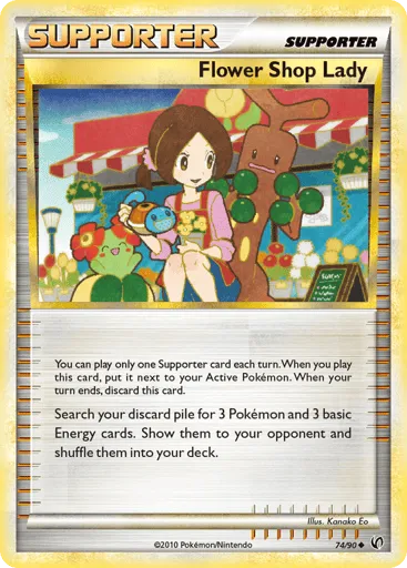 Flower Shop Lady 74/90 HS—Undaunted