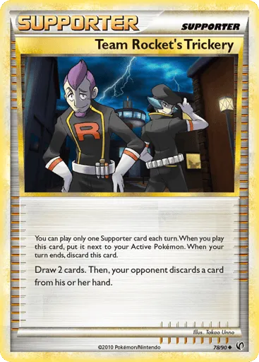 Team Rocket's Trickery 78/90 HS—Undaunted