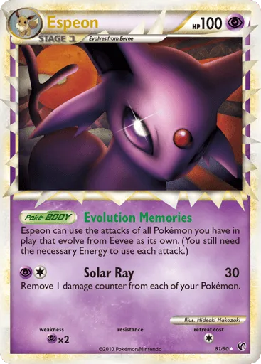 Espeon 81/90 HS—Undaunted