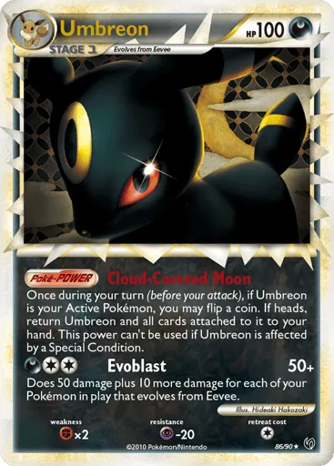 Umbreon 86/90 HS—Undaunted