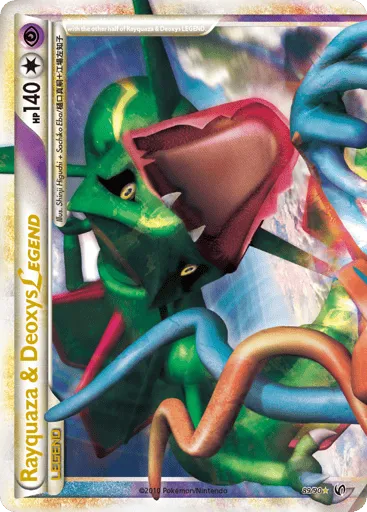 Rayquaza & Deoxys LEGEND 89/90 HS—Undaunted