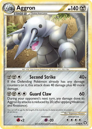 Aggron 1/102 HS—Triumphant