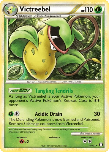 Victreebel 12/102 HS—Triumphant
