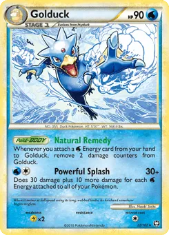 Golduck 22/102 HS—Triumphant