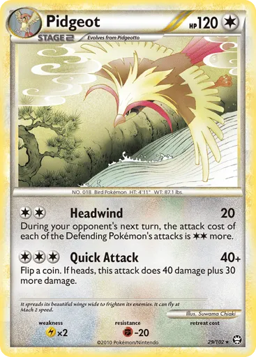 Pidgeot 29/102 HS—Triumphant