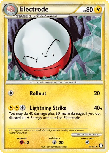 Electrode 34/102 HS—Triumphant