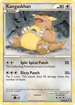 Kangaskhan 36/102 HS—Triumphant