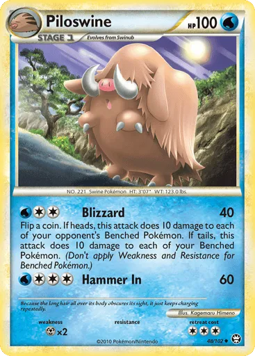 Piloswine 48/102 HS—Triumphant