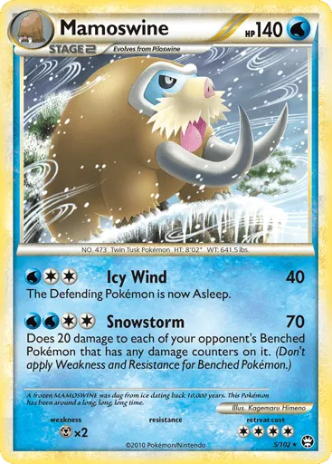 Mamoswine 5/102 HS—Triumphant