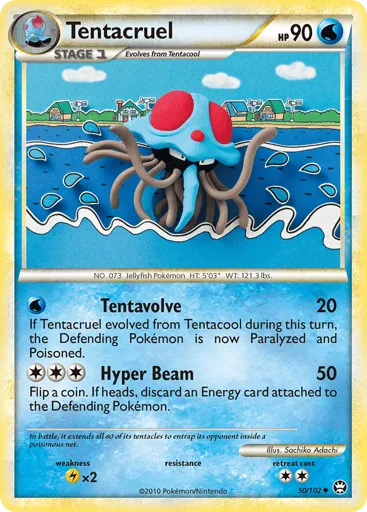 Tentacruel 50/102 HS—Triumphant