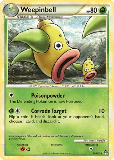 Weepinbell 53/102 HS—Triumphant