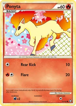 Ponyta 72/102 HS—Triumphant