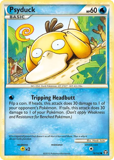 Psyduck 74/102 HS—Triumphant