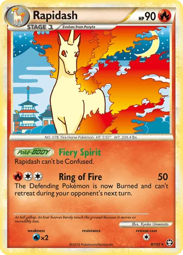 Rapidash 8/102 HS—Triumphant