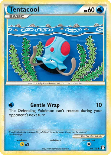 Tentacool 80/102 HS—Triumphant
