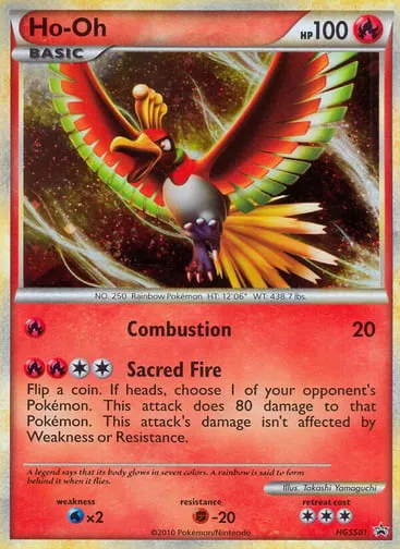 Ho-Oh HGSS01 HGSS Black Star Promos