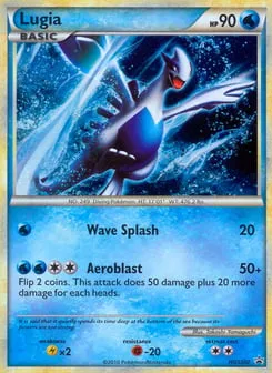 Lugia HGSS02 HGSS Black Star Promos