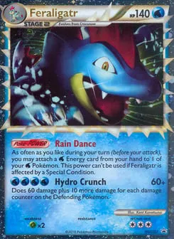 Feraligatr HGSS07 HGSS Black Star Promos