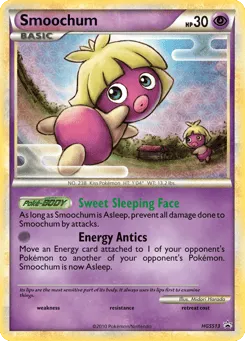 Smoochum HGSS13 HGSS Black Star Promos