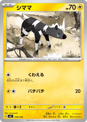 Blitzle 249/742 Start Deck 100 Battle Collection