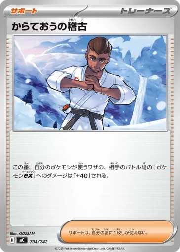 Black Belt's Training 704/742 Start Deck 100 Battle Collection